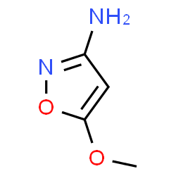 ChemSpider 2D Image | 5-Methoxyisoxazol-3-amin | C4H6N2O2