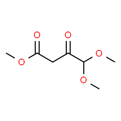 ChemSpider 2D Image | Methyl 4,4-dimethoxy-3-oxobutanoate | C7H12O5
