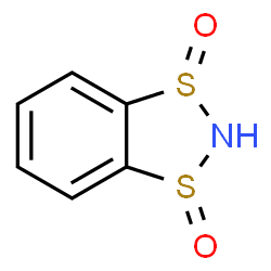 ChemSpider 2D Image | 1,3,2-Benzodithiazole 1,3-dioxide | C6H5NO2S2