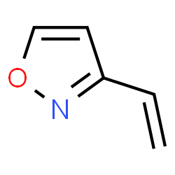 ChemSpider 2D Image | 3-Vinyl-1,2-oxazole | C5H5NO