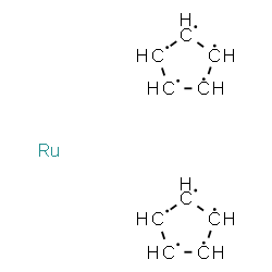 ChemSpider 2D Image | 1,2,3,4,5-Cyclopentanepentayl - ruthenium (2:1) | C10H10Ru