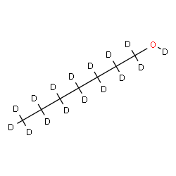 ChemSpider 2D Image | Heptanol-d16 | C7D16O