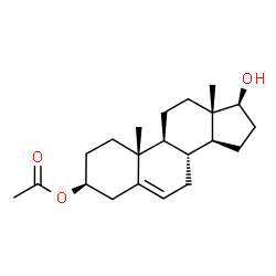 ChemSpider 2D Image | Androstenediol 3beta-acetate | C21H32O3
