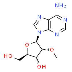 ChemSpider 2D Image | 2'-O-Me-Ado | C11H15N5O4