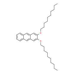 ChemSpider 2D Image | 2,3-didecyloxyanthracene | C34H50O2