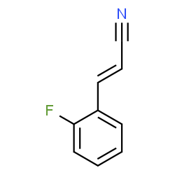 ChemSpider 2D Image | (2E)-3-(2-Fluorophenyl)acrylonitrile | C9H6FN