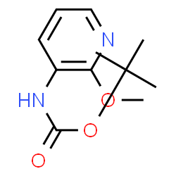 ChemSpider 2D Image | 3-(Boc-amino)-2-methoxypyridine | C11H16N2O3