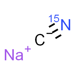ChemSpider 2D Image | Sodium (~15~N)cyanide | C15NNa