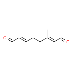 ChemSpider 2D Image | (6E)-8-oxogeranial | C10H14O2