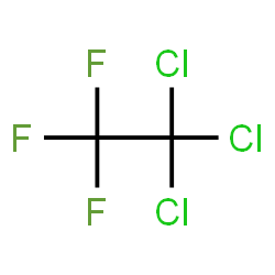 ChemSpider 2D Image | 1,1,1-Trichloro-2,2,2-trifluoroethane | C2Cl3F3