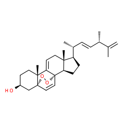 ChemSpider 2D Image | 9(11)-dehydroaxinysterol | C28H40O3