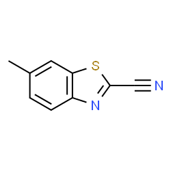 ChemSpider 2D Image | 6-Methyl-1,3-benzothiazole-2-carbonitrile | C9H6N2S