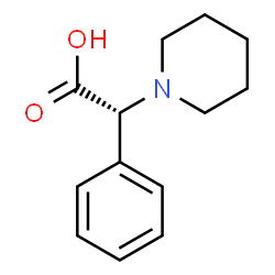 ChemSpider 2D Image | (2R)-Phenyl(1-piperidinyl)acetic acid | C13H17NO2