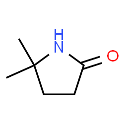 ChemSpider 2D Image | 5,5-Dimethyl-2-pyrrolidinone | C6H11NO