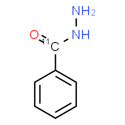 ChemSpider 2D Image | (carbohydrazido-~11~C)Benzohydrazide | C611CH8N2O