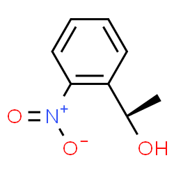 ChemSpider 2D Image | (1R)-1-(2-Nitrophenyl)ethanol | C8H9NO3