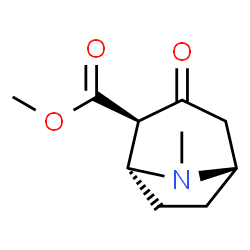 ChemSpider 2D Image | ecgonone methyl ester | C10H15NO3