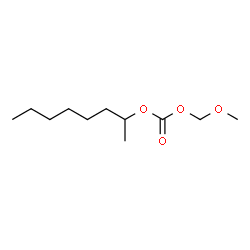 ChemSpider 2D Image | Methoxymethyl 2-octanyl carbonate | C11H22O4