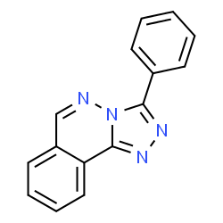ChemSpider 2D Image | 3-Phenyl[1,2,4]triazolo[3,4-a]phthalazine | C15H10N4