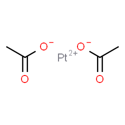 ChemSpider 2D Image | Platinum(2+) diacetate | C4H6O4Pt