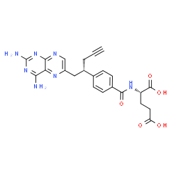 ChemSpider 2D Image | (R)-pralatrexate | C23H23N7O5