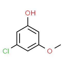 ChemSpider 2D Image | 3-Chloro-5-methoxyphenol | C7H7ClO2