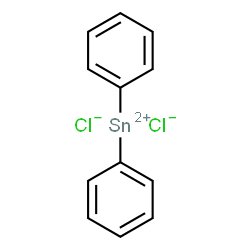 ChemSpider 2D Image | diphenyltin chloride | C12H10Cl2Sn