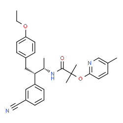 ChemSpider 2D Image | MK-9470 | C29H33N3O3