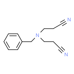 ChemSpider 2D Image | 3,3'-(Benzylimino)dipropanenitrile | C13H15N3