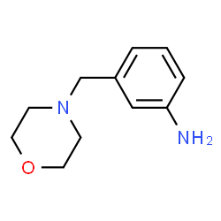 ChemSpider 2D Image | 3-(Morpholinomethyl)aniline | C11H16N2O