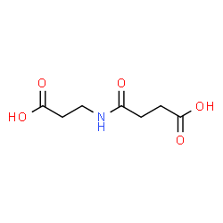 ChemSpider 2D Image | 4-[(2-Carboxyethyl)amino]-4-oxobutanoic acid | C7H11NO5