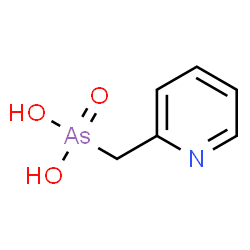 ChemSpider 2D Image | (2-Pyridinylmethyl)arsonic acid | C6H8AsNO3