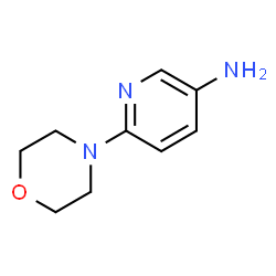 ChemSpider 2D Image | 6-Morpholinopyridin-3-Amine | C9H13N3O