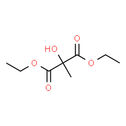 ChemSpider 2D Image | Diethyl hydroxy(methyl)malonate | C8H14O5