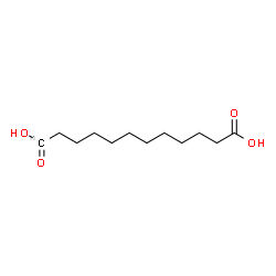 ChemSpider 2D Image | (1-~11~C)Dodecanedioic acid | C1111CH22O4