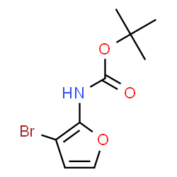 ChemSpider 2D Image | 2-Methyl-2-propanyl (3-bromo-2-furyl)carbamate | C9H12BrNO3