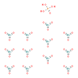 ChemSpider 2D Image | Phosphomolybdic acid | H3Mo12O40P