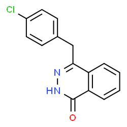 ChemSpider 2D Image | 4-(4-chlorobenzyl)phthalazin-1-ol | C15H11ClN2O