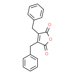 ChemSpider 2D Image | 3,4-Dibenzyl-2,5-furandione | C18H14O3
