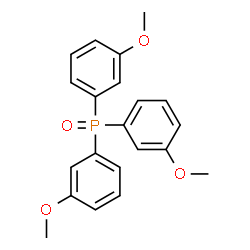 ChemSpider 2D Image | Tris(3-methoxyphenyl)phosphine oxide | C21H21O4P