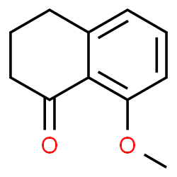 ChemSpider 2D Image | 8-Methoxy-3,4-dihydro-1(2H)-naphthalenone | C11H12O2
