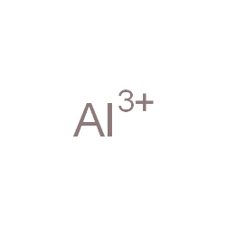 ChemSpider 2D Image | Aluminum(III) ion | Al