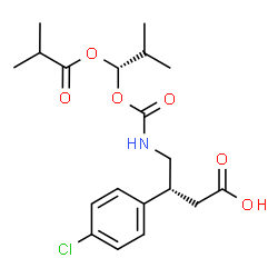 ChemSpider 2D Image | Arbaclofen placarbil | C19H26ClNO6