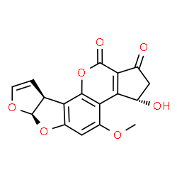 ChemSpider 2D Image | Aflatoxin Q1 | C17H12O7
