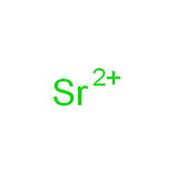 ChemSpider 2D Image | strontium(II) cation | Sr