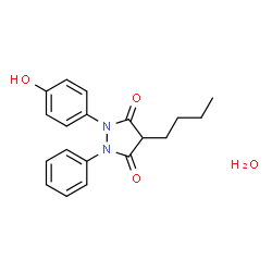 ChemSpider 2D Image | oxyphenbutazone | C19H22N2O4