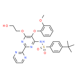 ChemSpider 2D Image | Bosentan | C27H29N5O6S