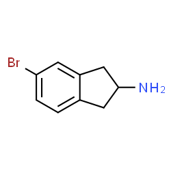 ChemSpider 2D Image | 5-Bromo-2-indanamine | C9H10BrN