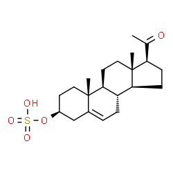 ChemSpider 2D Image | Pregnenolone sulfate | C21H32O5S