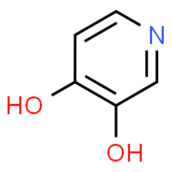 ChemSpider 2D Image | 3,4-Pyridinediol | C5H5NO2